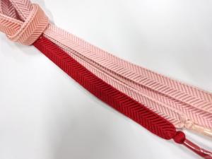 未使用品　正絹　手組帯締め